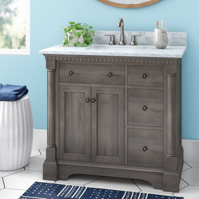 Seadrift 37" Single Bathroom Vanity Set & Reviews Joss & Main